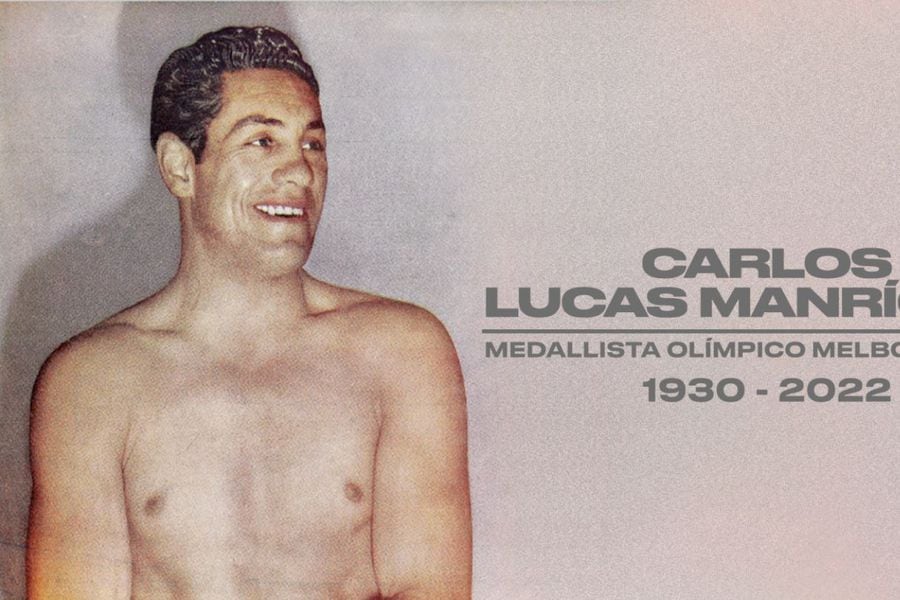 El Comité Olímpico de Chile informó la muerte de Carlos Lucas Manríquez, medallista de bronce en Melbourne 1956.