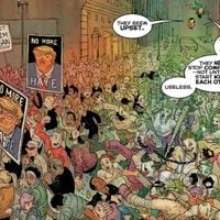 El nuevo cómic de Dark Knight Returns de Frank Miller y Rafael Gramp protesta contra la reelección de Trump