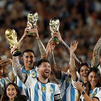 En modo venganza: exesposa de futbolista argentino vende su camiseta y medalla de campeón del mundo de Qatar 2022