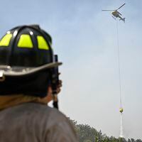 Alerta roja en San Pedro por incendio forestal cercano a sectores habitados