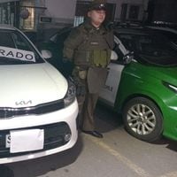 Persecución en barrio Bellavista: Carabineros detiene a cinco sujetos por circular en auto robado
