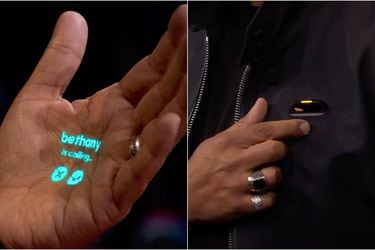 Humane: el dispositivo con Inteligencia Artificial que proyecta imágenes en las manos y promete reemplazar a los smartphones
