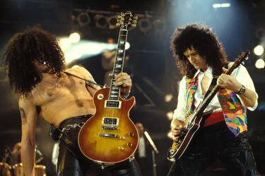 Brian May y los salvajes días tocando junto a Guns ‘N’ Roses: “Nunca sabías lo que iba a pasar”