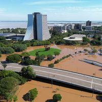 Inundaciones dejan al menos 90 muertos, 131 desaparecidos y miles de damnificados en estado brasileño de Río Grande do Sul