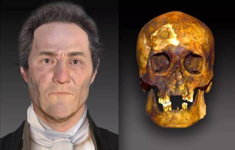 Científicos reconstruyen rostro de persona enterrada como “vampiro” hace más de 200 años