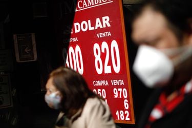 El dólar anula prácticamente toda la subida de la víspera y el peso chileno reafirma posición como la moneda de mejor desempeño del mundo