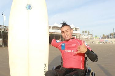 La selección chilena de Para Surf ya participa en el Mundial de Pismo
