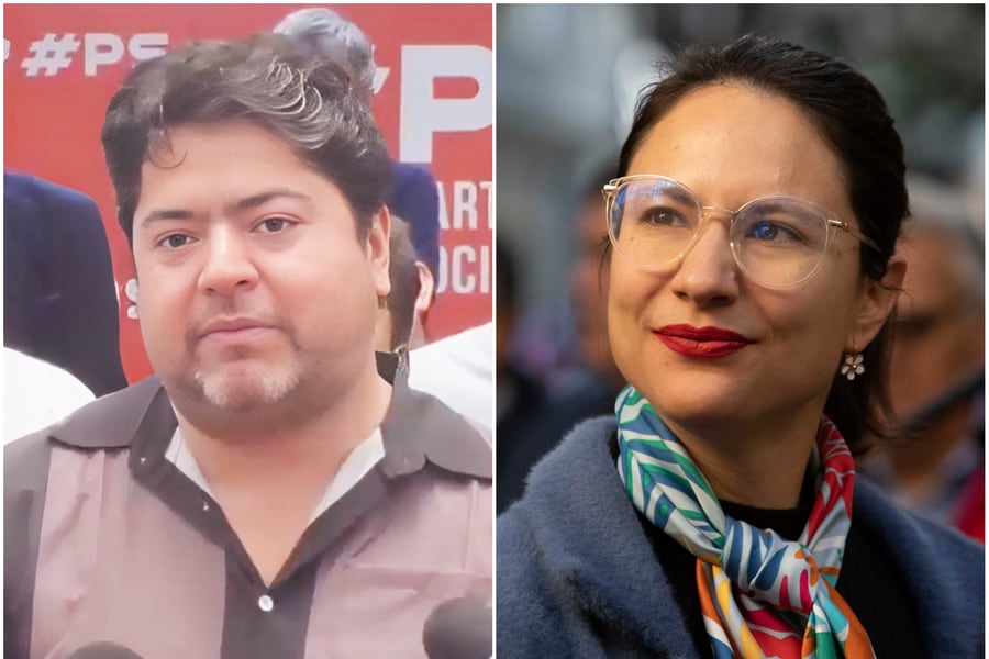 Socialistas y demócratas apoyan a Ismael Calderón en Santiago