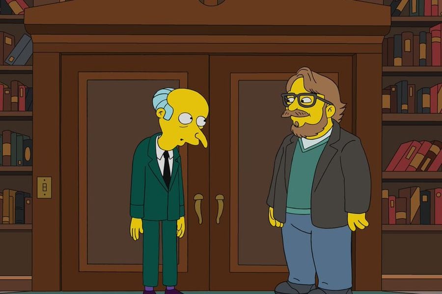 Guillermo del Toro Simpsons