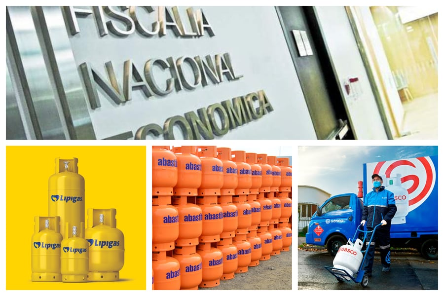 Fiscalía Nacional Económica recomienda prohibir que Gasco, Abastible y Lipigas participen en la distribución de gas licuado a los consumidores