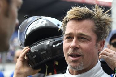 Brad Pitt competirá contra Lewis Hamilton en el Gran Premio de Silverstone