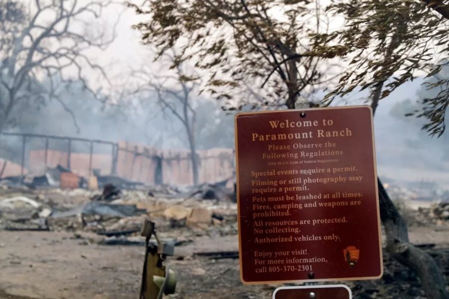 incendio Paramount Ranch