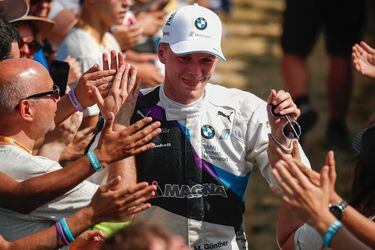 Günther grita campeón en el E-Prix de Santiago