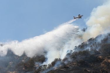 Decretan alerta roja en Santa Juana y Nacimiento por incendio forestal: hay 4 viviendas con daños