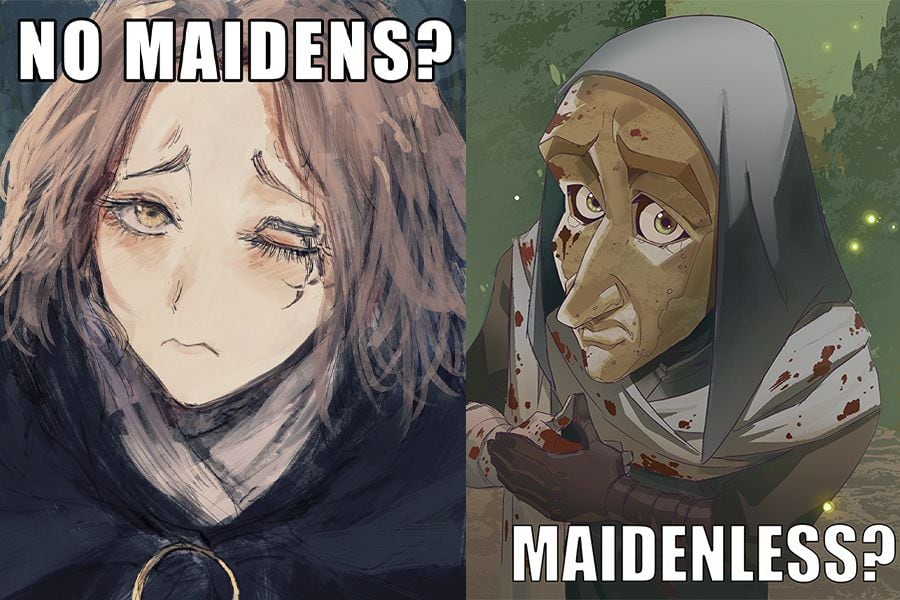 Not having a maiden in the Elden Ring is the new trolling that has