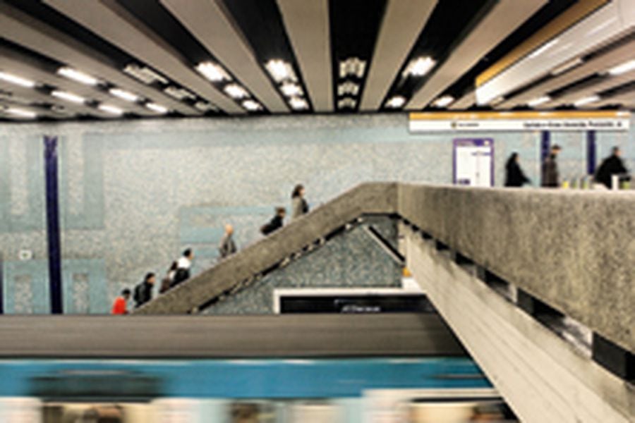 Mosaicos Metro de Santiago