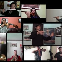Clases y orquestas a distancia: la agenda de los músicos clásicos chilenos en las redes sociales