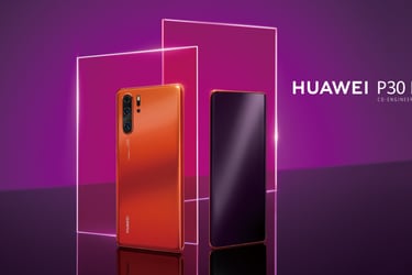 Llega a Chile el Huawei P30 Pro color Amber Sunrise