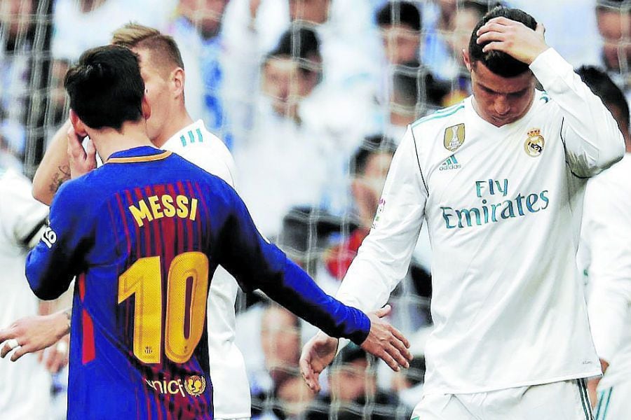 Lionel Messi, Cristiano Ronaldo, Barcelona, Real Madrid