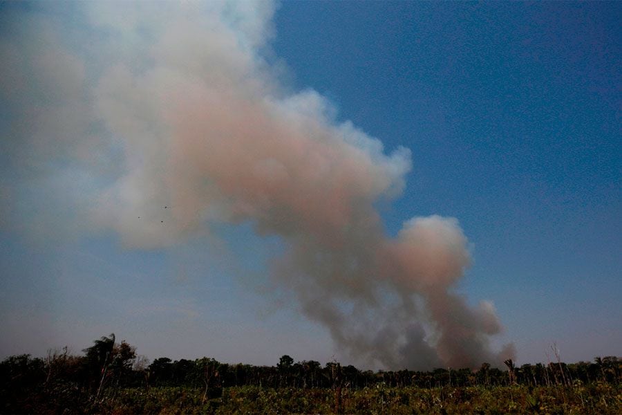 Incendio en el Amazonas