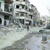 Quince niños mueren tras bombardeo en la región siria de Guta Oriental