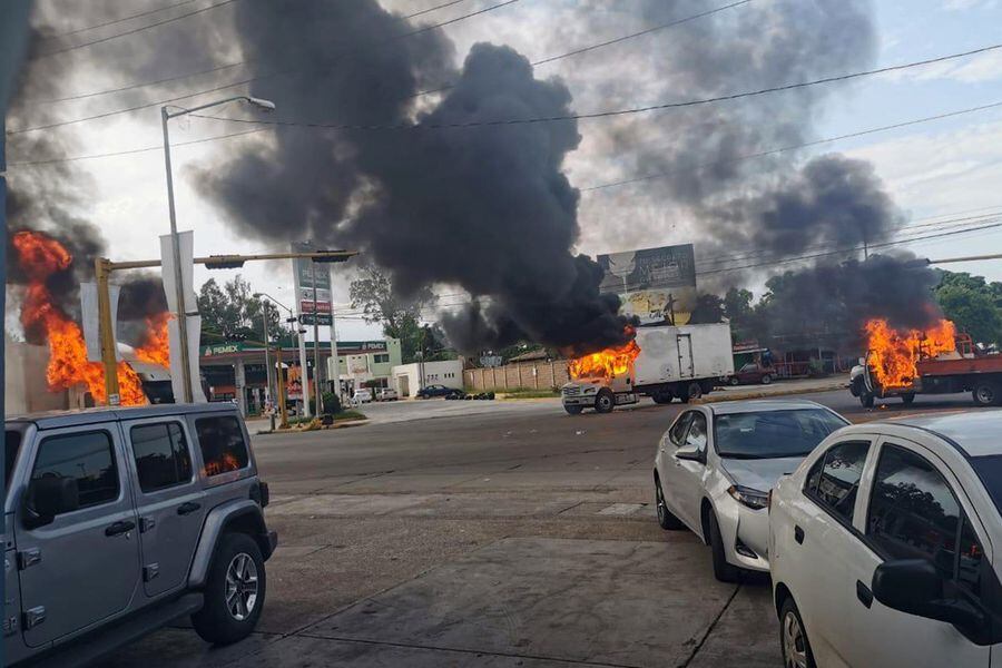 Presunta captura de hijo del Chapo en México desata violencia en Culiacán