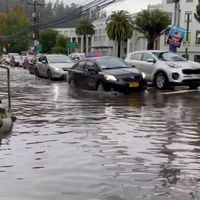 Temporal con truenos y relámpagos provoca graves inundaciones en Concepción
