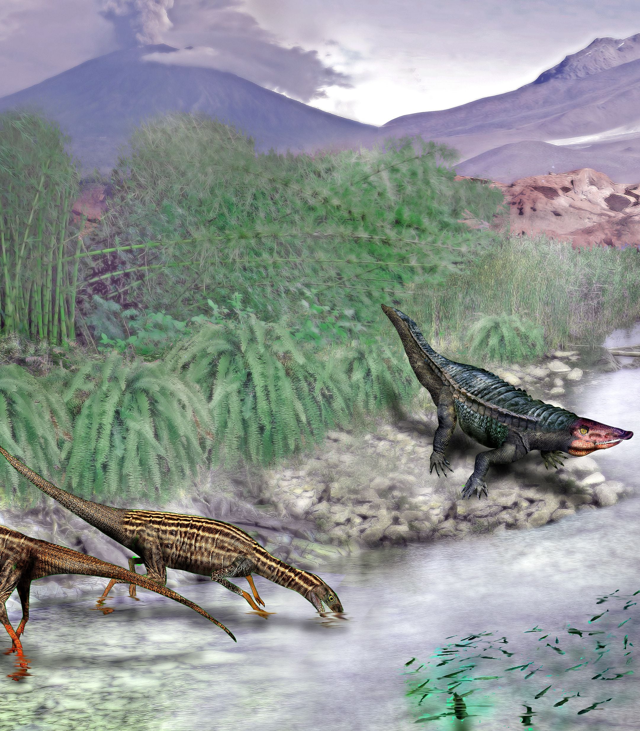 Así era Chile en la Era de los Dinosaurios: descubren fósiles de 240 millones de años
