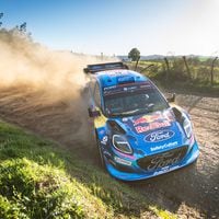 Quiere retener la corona: Ott Tänak queda líder tras una accidentada jornada del WRC Chile