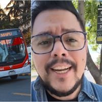 “No valoran lo que está aquí”: joven venezolano queda impactado por tecnología del transporte público en Chile