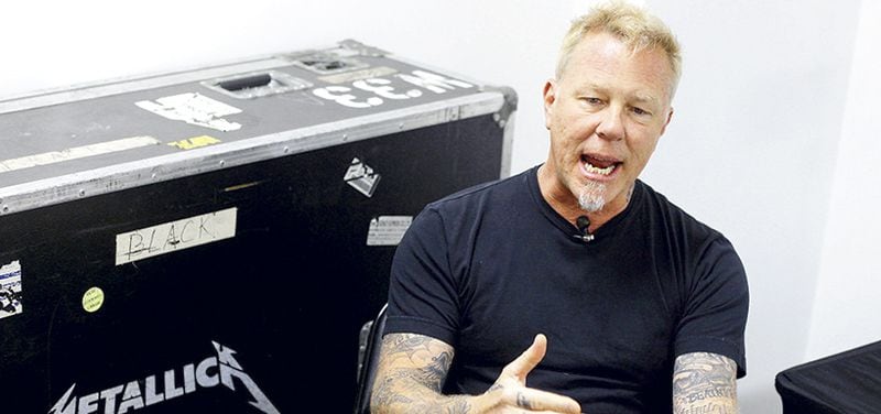 James Hetfield, líder de Metallica