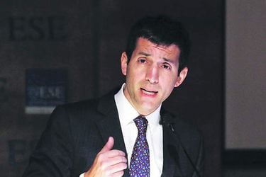 Mauricio Larraín, comisionado de la CMF. Foto: Reinaldo Ubilla