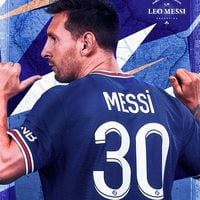 La pelota siempre al 30: Messi posa con su nueva dorsal como la gran estrella del PSG
