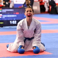 En su mejor momento: Valentina Toro suma un nuevo título en la Premier League de karate