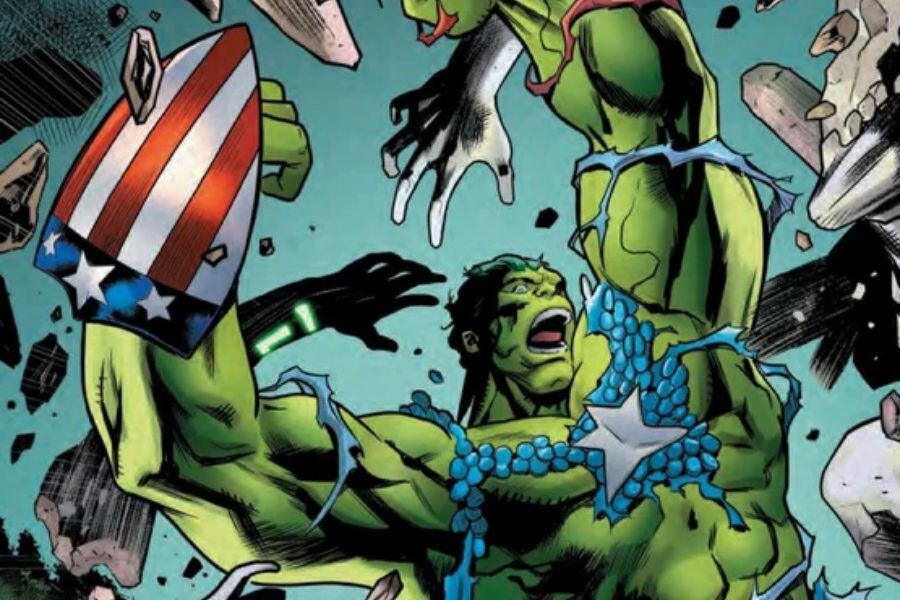 Capitán América se transformará en Hulk en un nuevo cómic - La Tercera