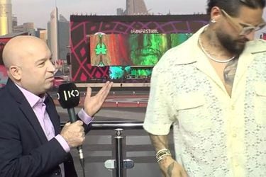 “Eres grosero”: Maluma se retira de entrevista tras pregunta sobre los DD.HH en Qatar