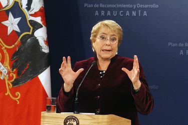 Michelle Bachelet anuncia Plan de Reconocimiento y Desarrollo Araucanía