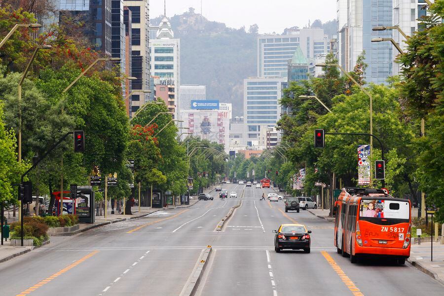 Postales de Santiago en  Fin de Semana Largo