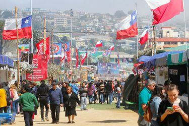 fondas -Parque Alejo Barrios de Valparaíso