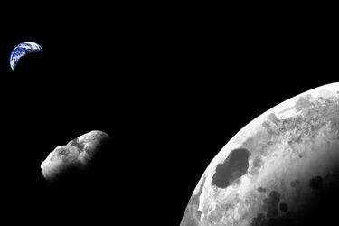 Un asteroide del tamaño de un rascacielos pasará entre la Tierra y la Luna este fin de semana