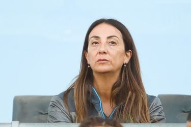 Cecilia Pérez, durante el partido entre Audax Italiano y Universidad de Chile.