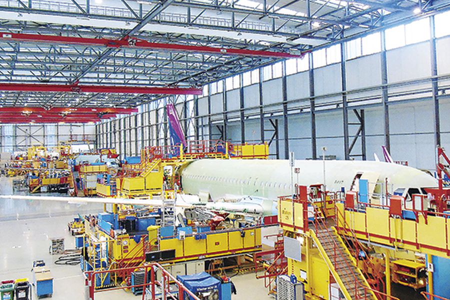 La fábrica de los nuevos aviones de JetSmart La Tercera La fábrica de los nuevos aviones de JetSmart La Tercera