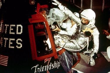 Sesenta años del vuelo espacial de John Glenn: El primer astronauta de la Nasa en orbitar la Tierra