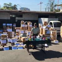 Carabineros recupera cargamento de perfumes avaluados en cerca de 50 millones de pesos en Ñuñoa