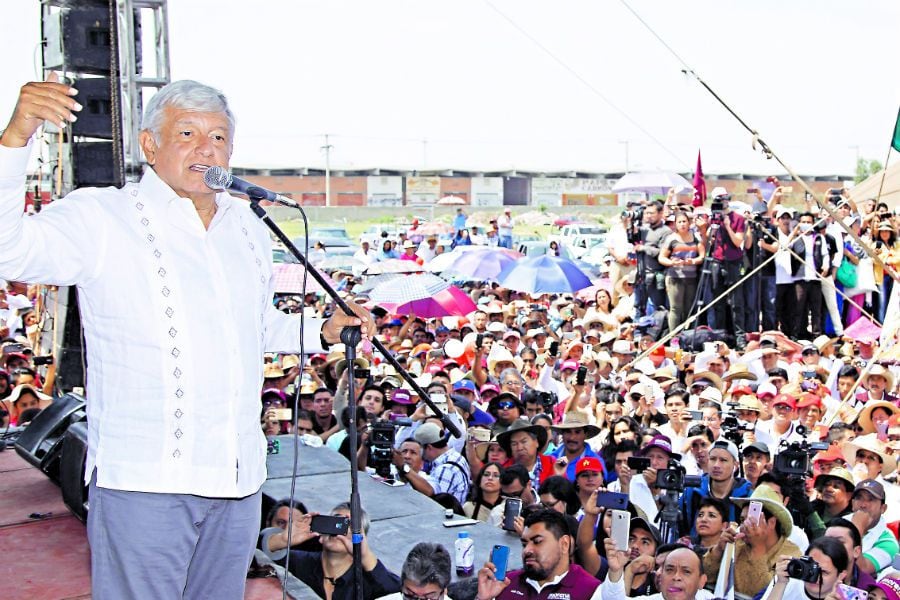 Andrés Manuel López Obrador continua su cam (41589503)