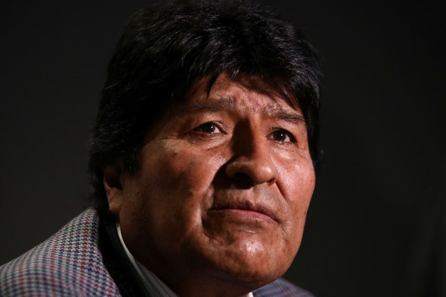 Evo Morales web