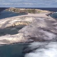 Descubren nuevas formas de vida en isla desaparecida tras erupción