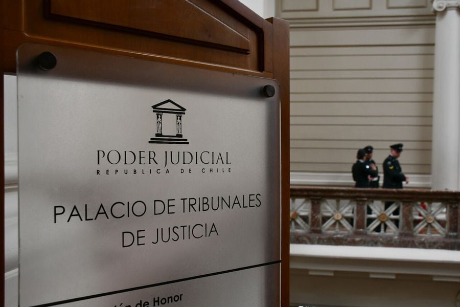 Jornada de votaciones en el Palacio de Tribunales para la elección de nuevo fiscal nacional el pasado 7 de noviembre: Foto: VICTOR HUENANTE / AGENCIA UNO.