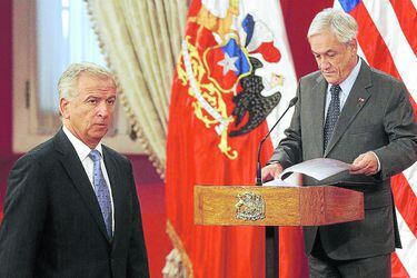Imagen Piñera con Steven T Mnuchin 2