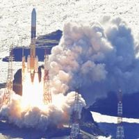 Japón también va al espacio: lanza cohete con módulo lunar y un telescopio para investigar los orígenes del universo